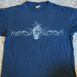 Blue Graphic Men's T-Shirt